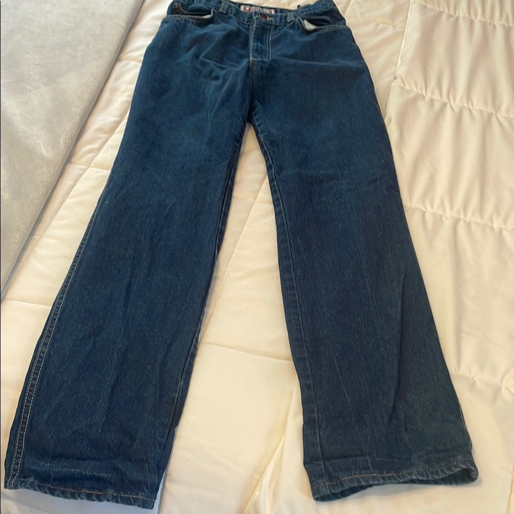Men's Blue Jeans Vintage 32x33 rare and nice